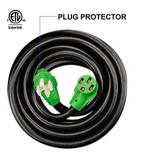 Rvguard 50 Amp 50 Feet RV Extension Cord, Heavy Duty STW Cord with LED Power Indicator and Cord Organizer - Image 5