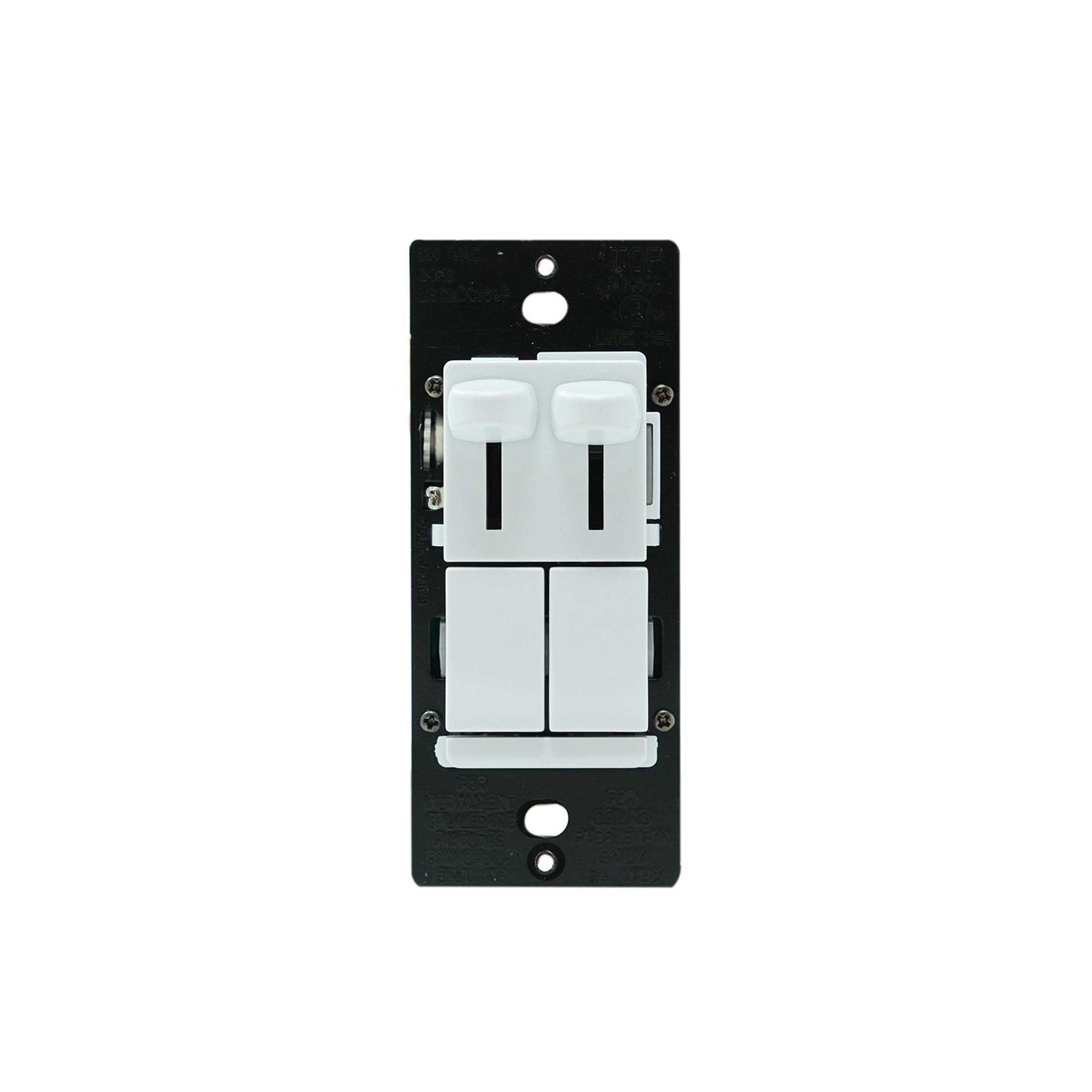 Pass & Seymour LED Combination Dimmer With Fan Control