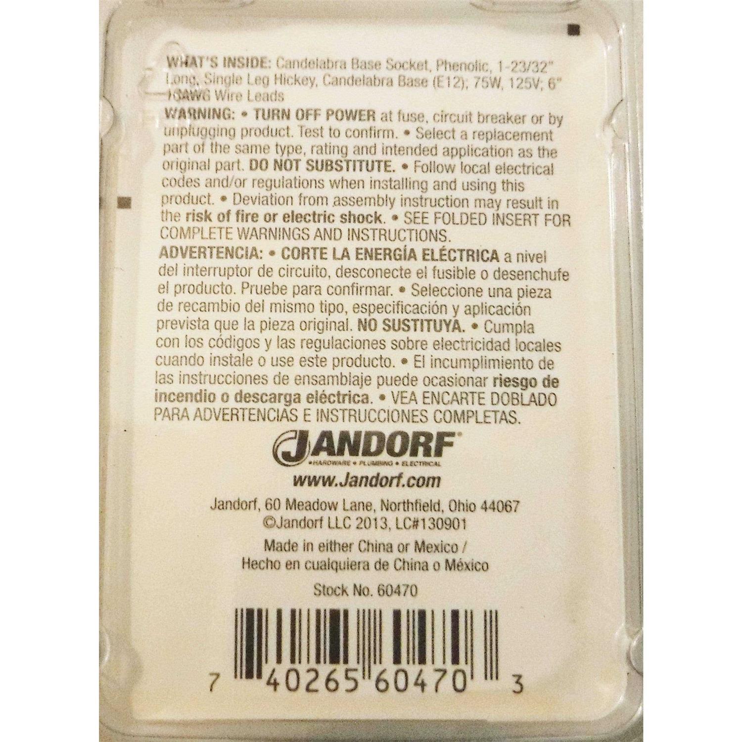 Jandorf 60470 Socket Phen W/Hickey 1-11/16In - Image 2