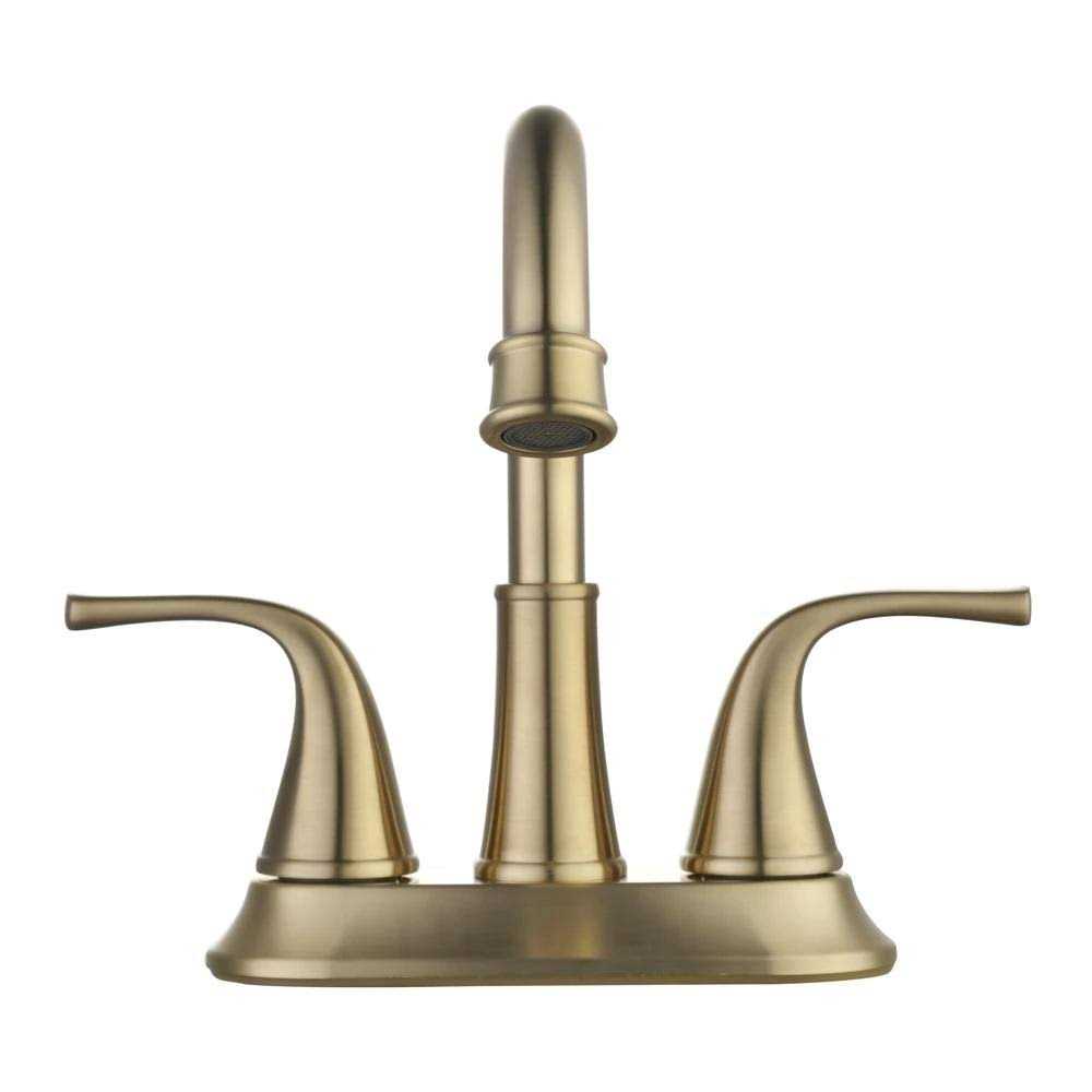 Glacier Bay Bettine 4 in. Centerset 2-Handle High-Arc Bathroom Faucet - Image 2