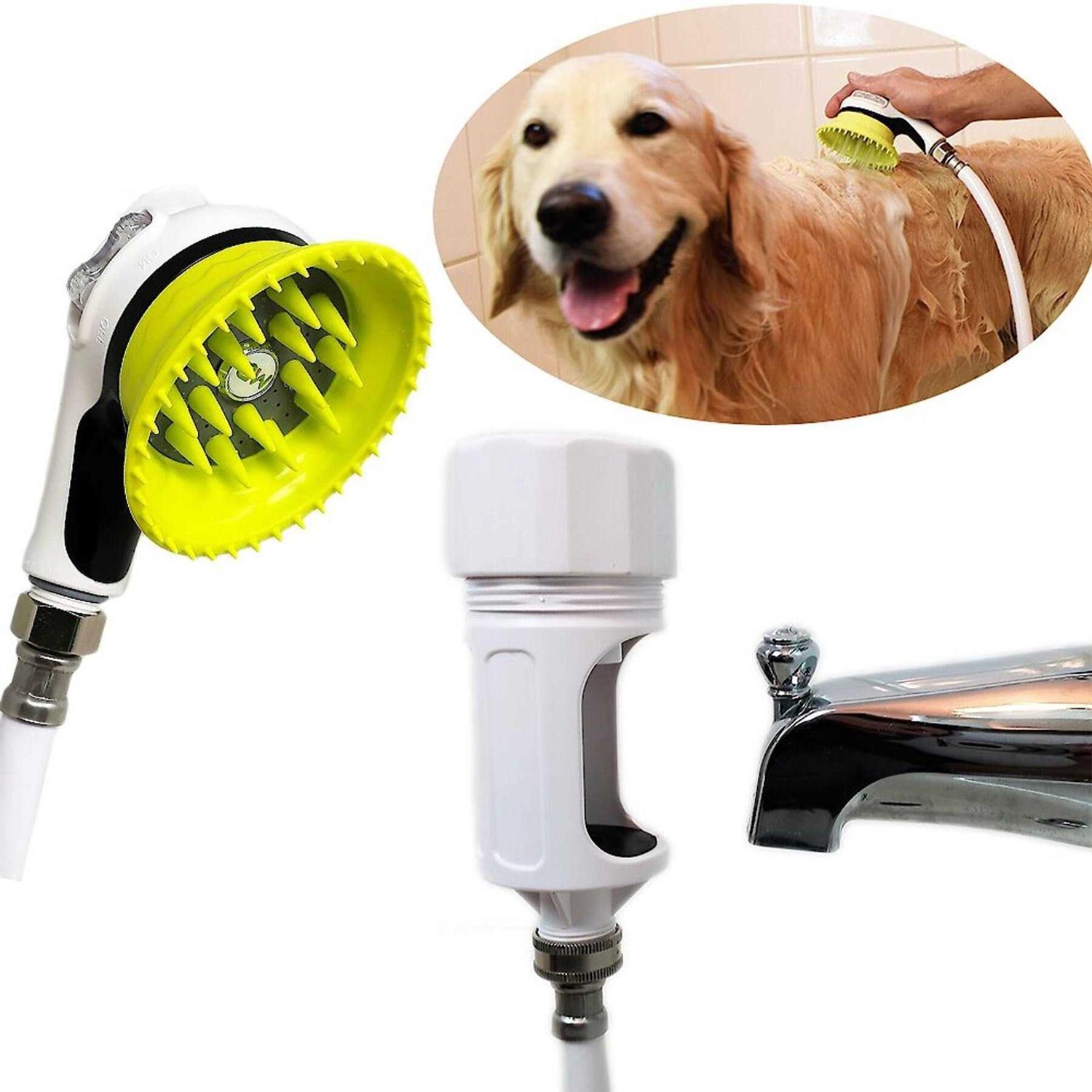 Wondurdog Bathtub Spout Attachment Dog Wash Kit - Image 4