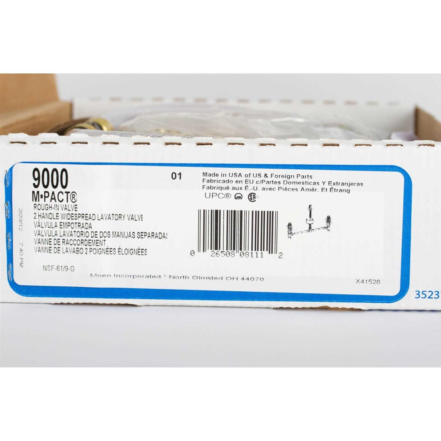 Moen 9000 Widespread Valve - Image 5