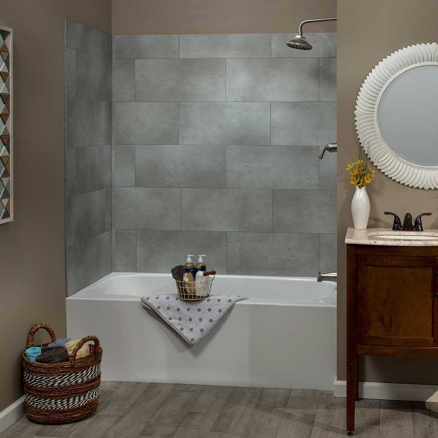 Palisade 23.2 in. x 11.1 in. Tile Shower and Tub Surround Kit Palisade - Image 3