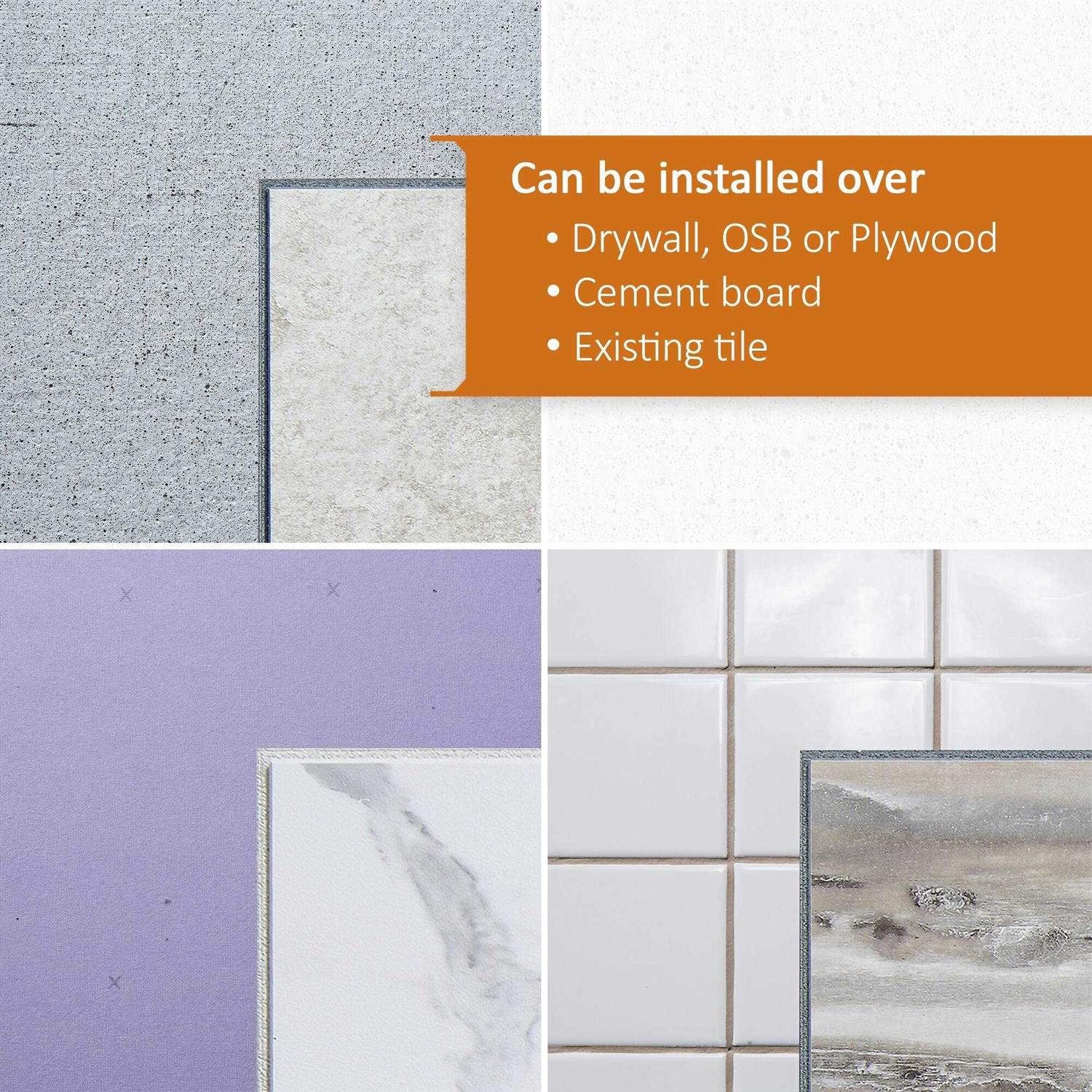 Palisade 23.2 in. x 11.1 in. Tile Shower and Tub Surround Kit Palisade - Image 5