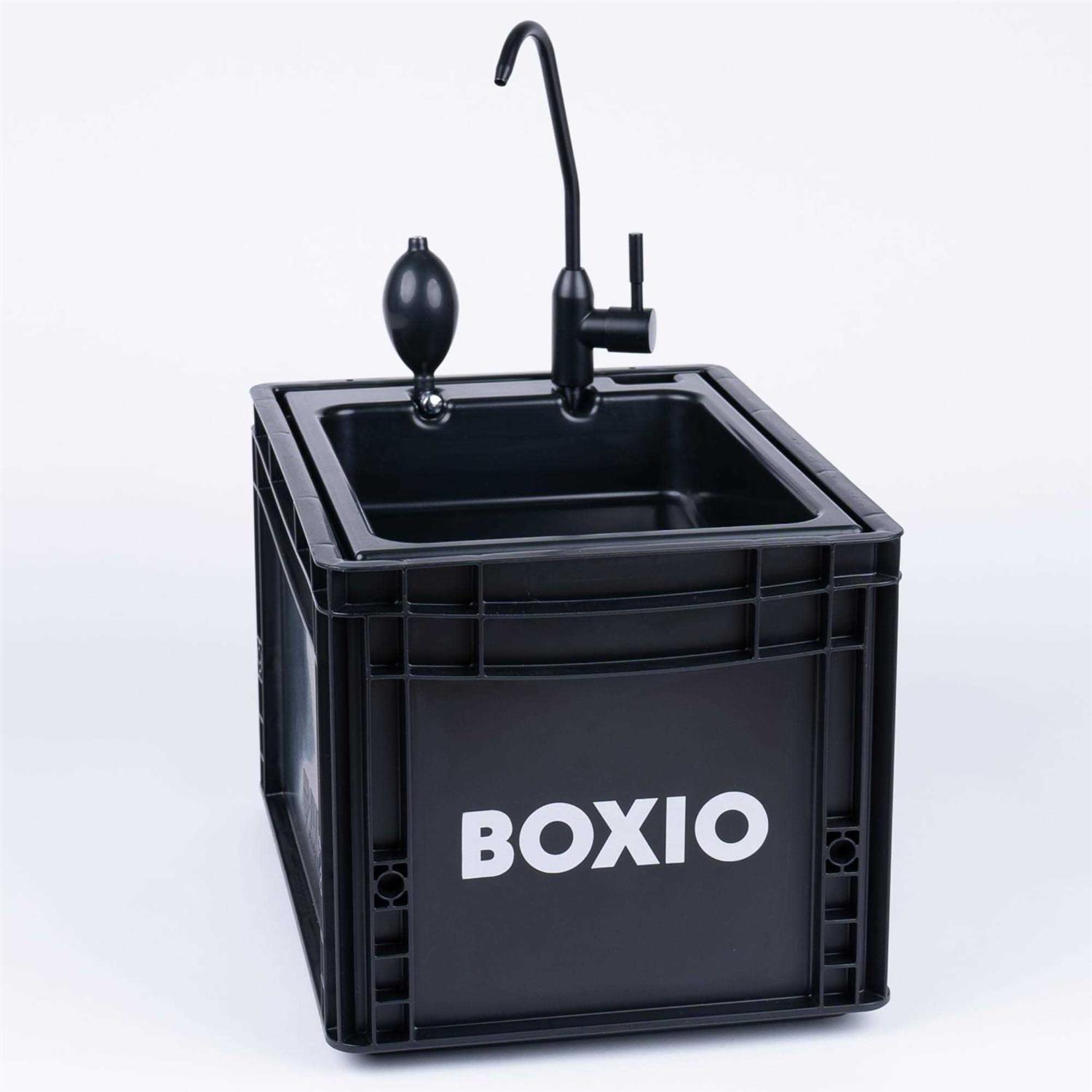 BOXIO Wash Portable Sink Convenient Camping Sink Solution! Compact with Unique Design