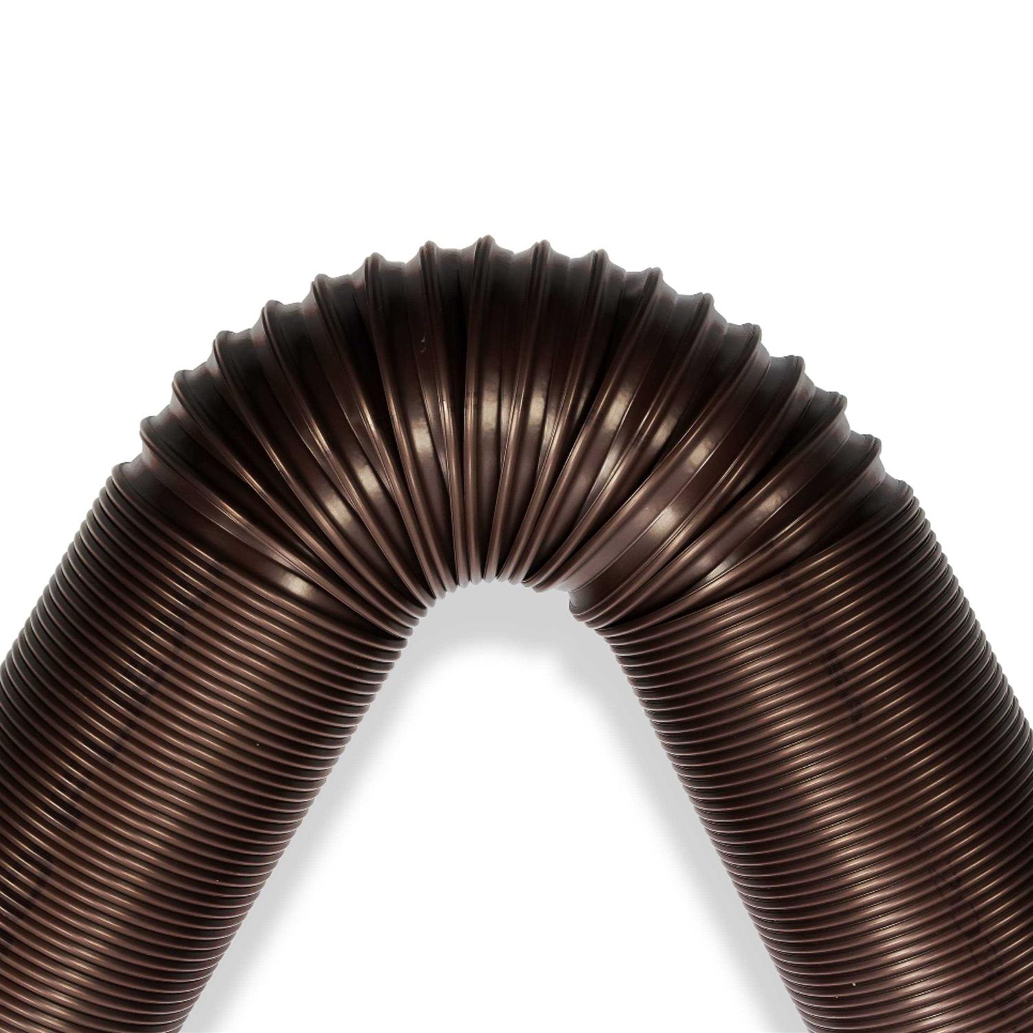 Camco Camper/RV RhinoFLEX Sewer Hose Kit with 15' Hose and Swivel Fittings - Image 5