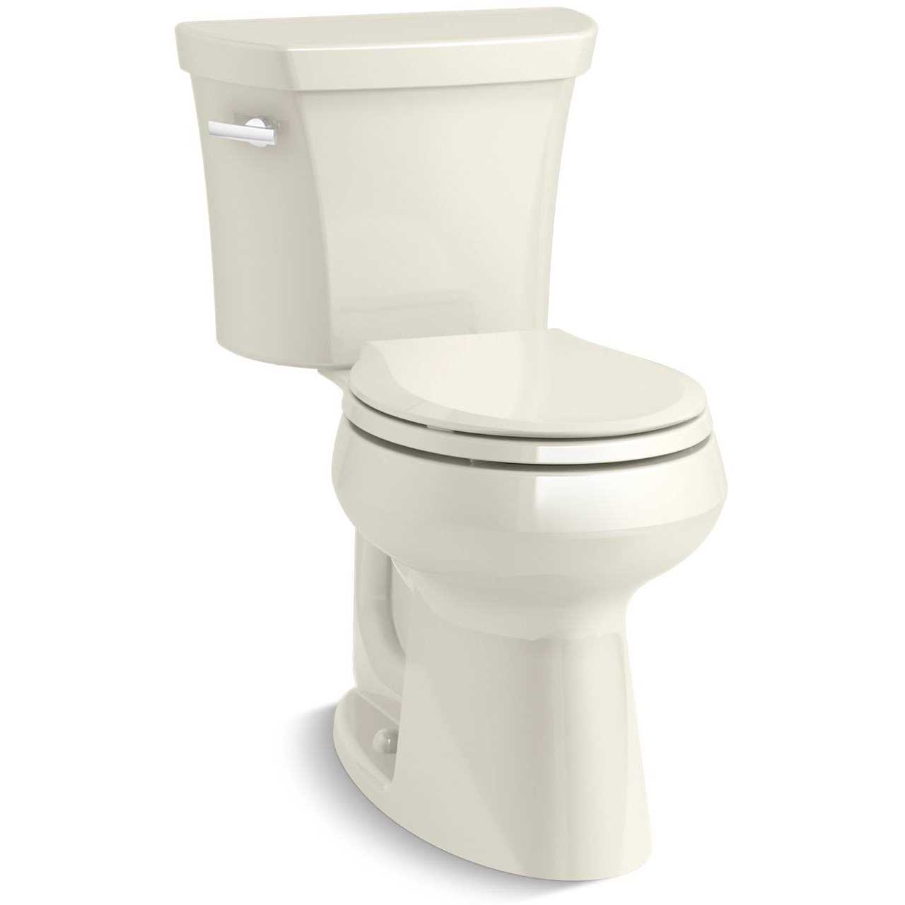 Kohler Highline Comfort Height Two-Piece Round-Front 1.28 GPF Toilet