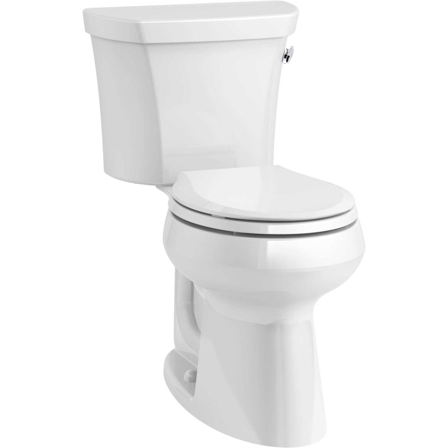 Kohler Highline Comfort Height Two-Piece Round-Front 1.28 GPF Toilet
