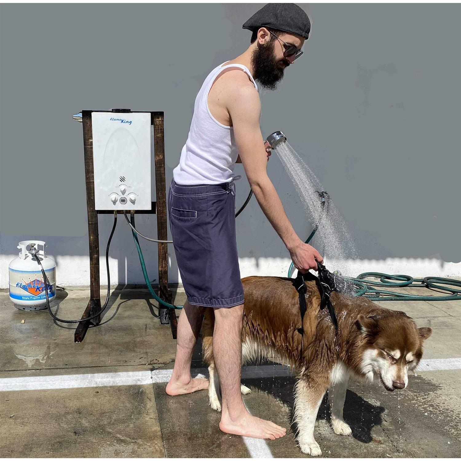 Flame King Propane Gas 10L 2.64GPM Water Heater/Shower YSNBM264 - Image 2