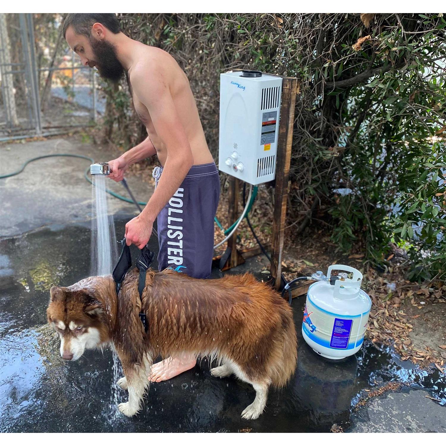 Flame King Propane Gas 10L 2.64GPM Water Heater/Shower YSNBM264 - Image 5