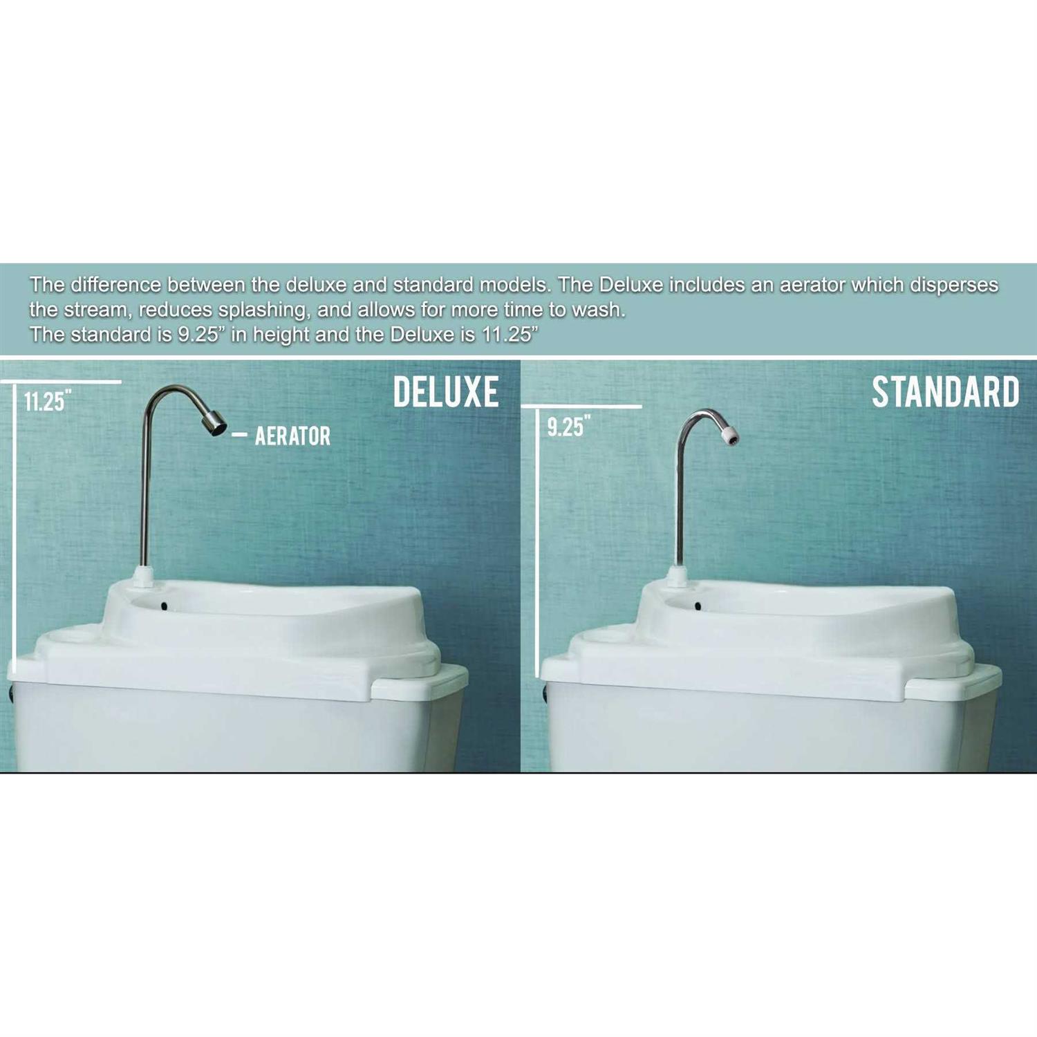 SINKOLOGY SinkPositive GreenFlow Toilet Tank Sink - Image 5