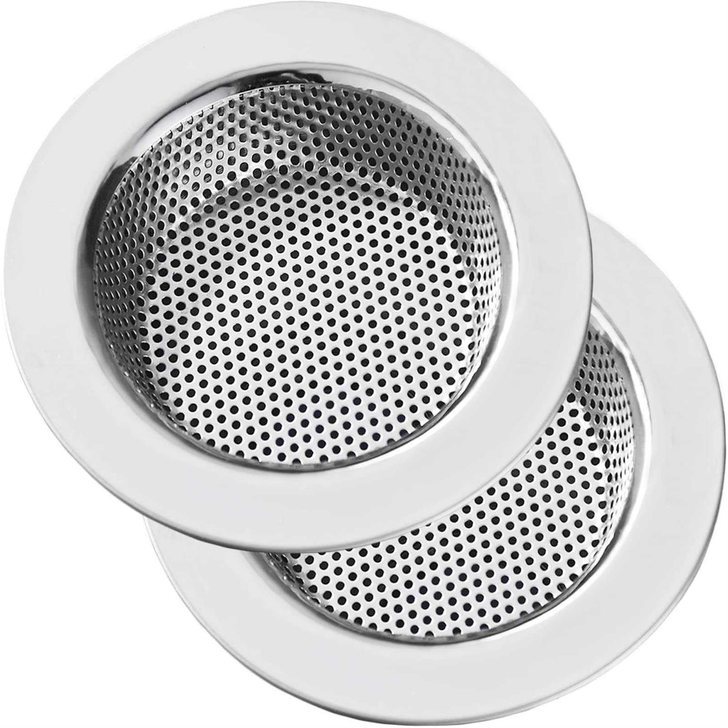 Kitchen Sink Strainer Stainless Steel LASSHSWA Kitchen Sink Drain Strainer