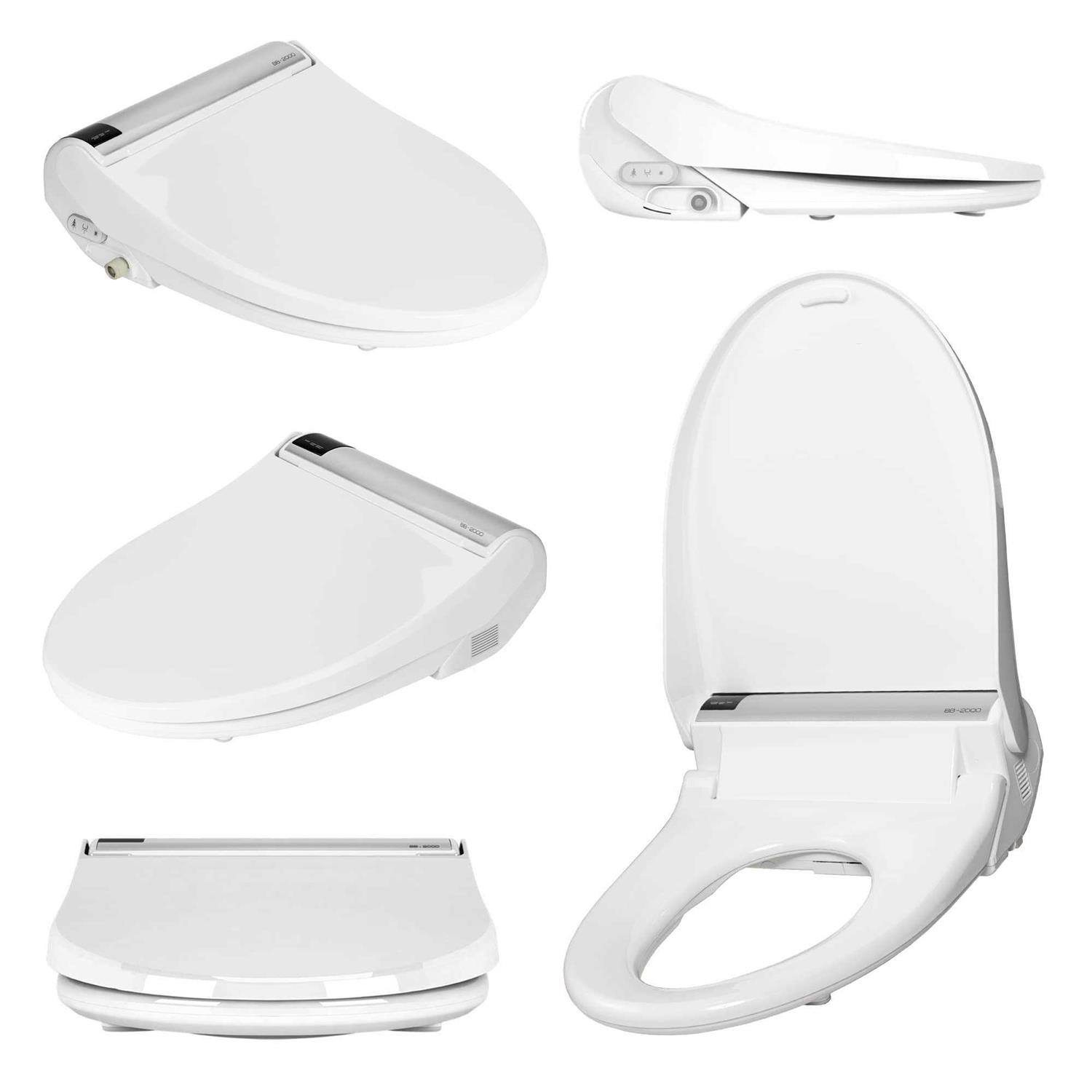 Bliss BB-2000 Bio Bidet Smart Toilet Seat Round - Image 2