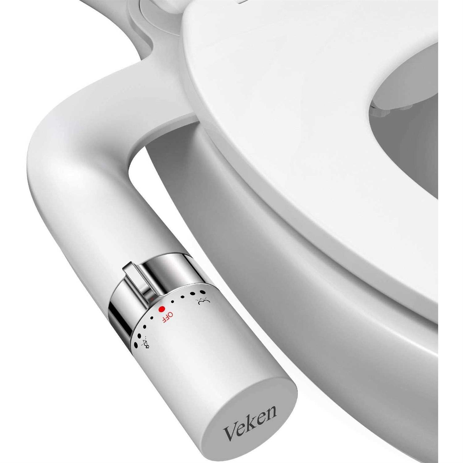 Veken Ultra-Slim Bidet Non-Electric Dual Nozzle