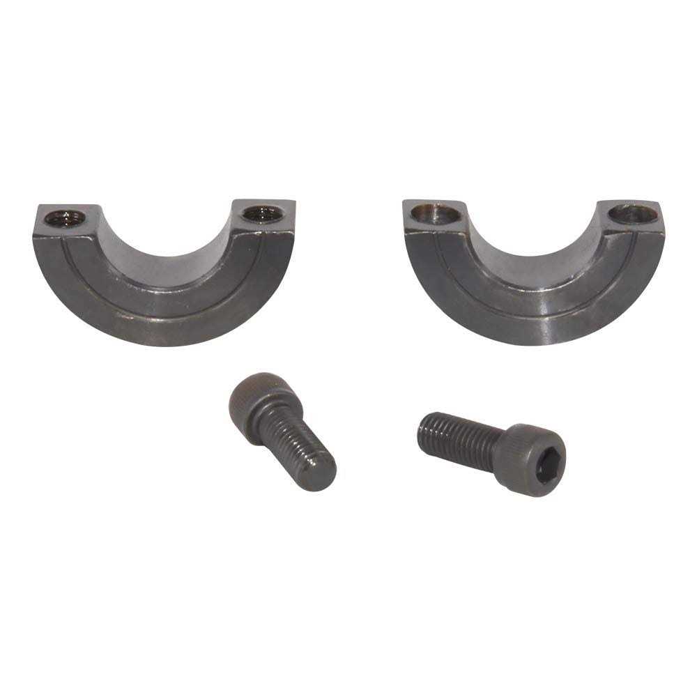 AZSSMUK Bore Double Split Clamp-On Shaft Collars with Set Screw of 4-Packed - Image 4