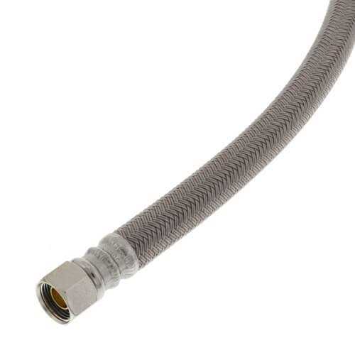 Brasscraft 3/8 in. Compression x 1/2 in. FIP x 12 in. Braided Polymer Faucet Connector - Image 3