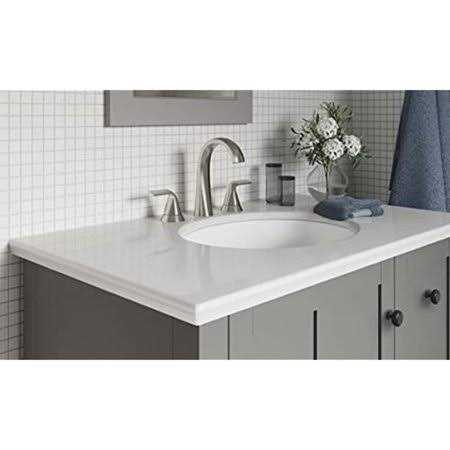 KOHLER Cursiva Widespread Bathroom sink Faucet - Image 2