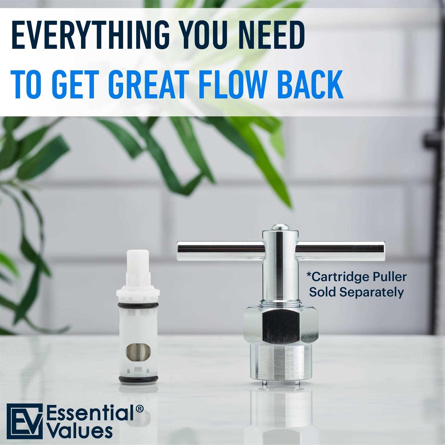 2-PACK 1224 Replacement Cartridge Aftermarket Two-Handle Replacement Compatible with Moen Double Handle Faucets & Tub/Shower - Image 3