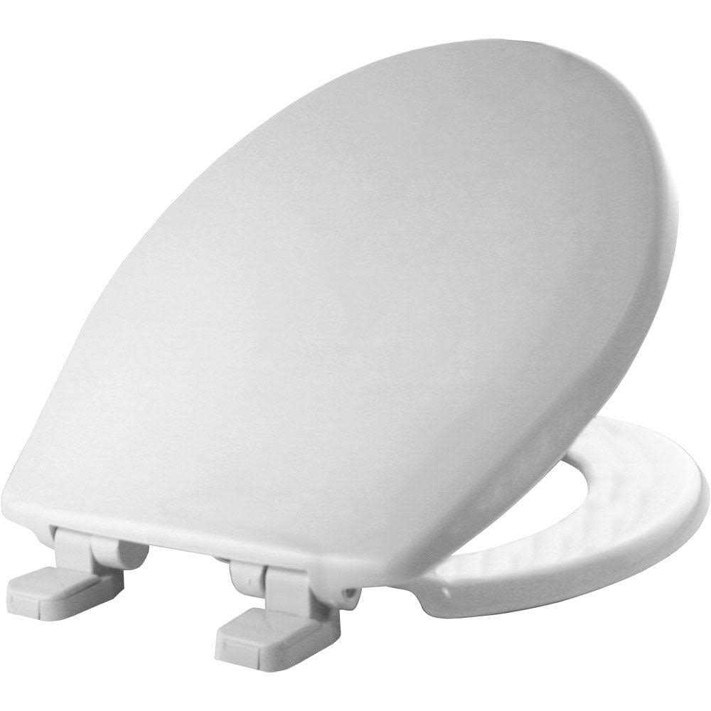 BEMIS Kimball Slow Close Round Closed Front Toilet Seat in White - Image 3