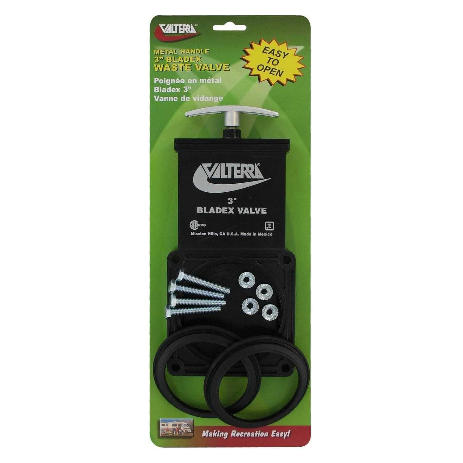 Valterra T1003VPM Bladex Waste Valve with Metal Handle - Image 3