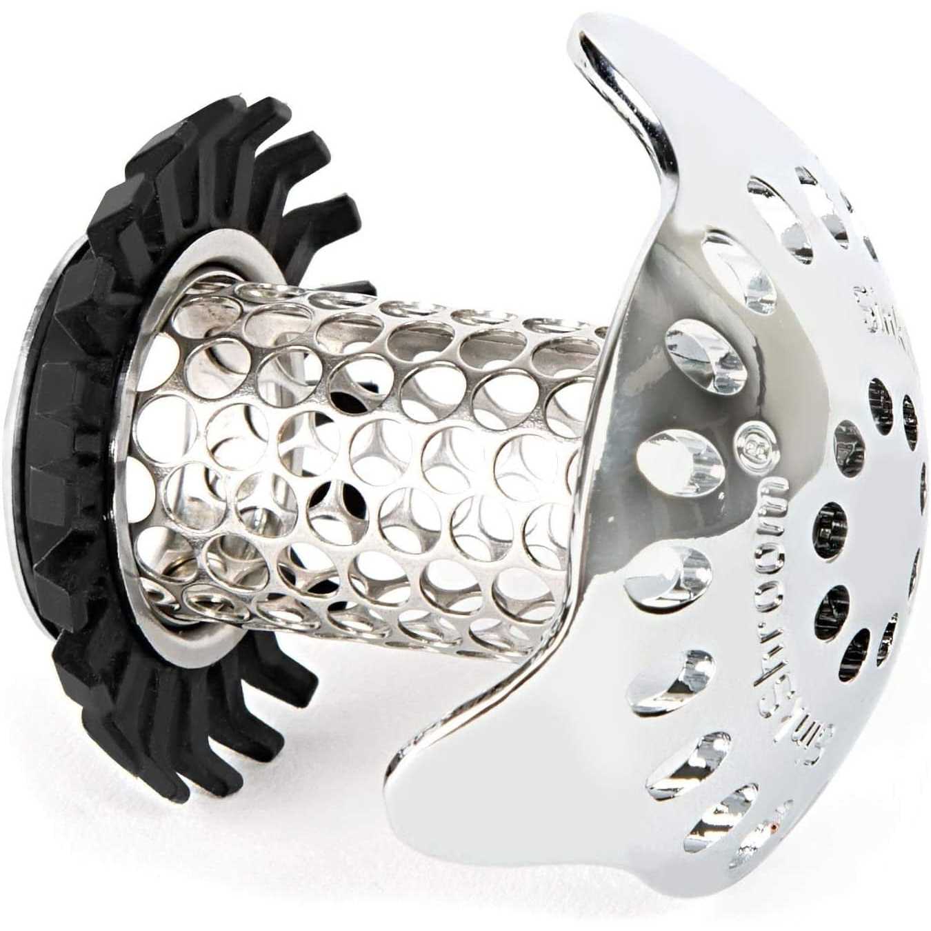 Sinkshroom Ultra The Bathroom Sink Hair Catcher, Drain Strainer, and Protector in Stainless Steel - Image 5