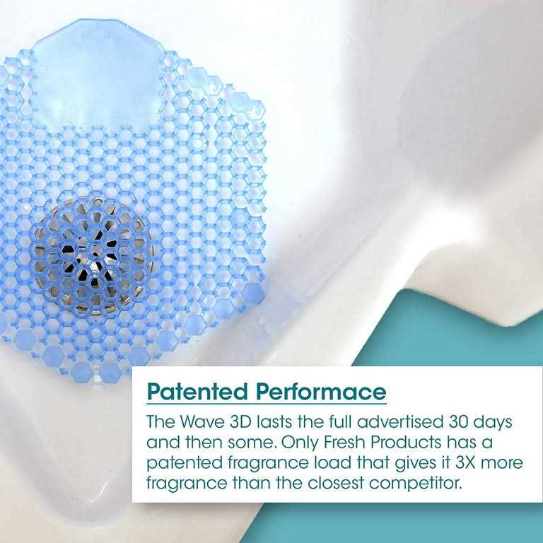 Fresh Products Wave 3D Deodorizer Urinal Screen - Image 5