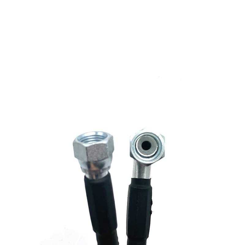 Powerworks Stainless Steel Flexible Braided Transmission Cooler Hoses/Line 52”Length compatible with TH350 700R4 TH400 - Image 3