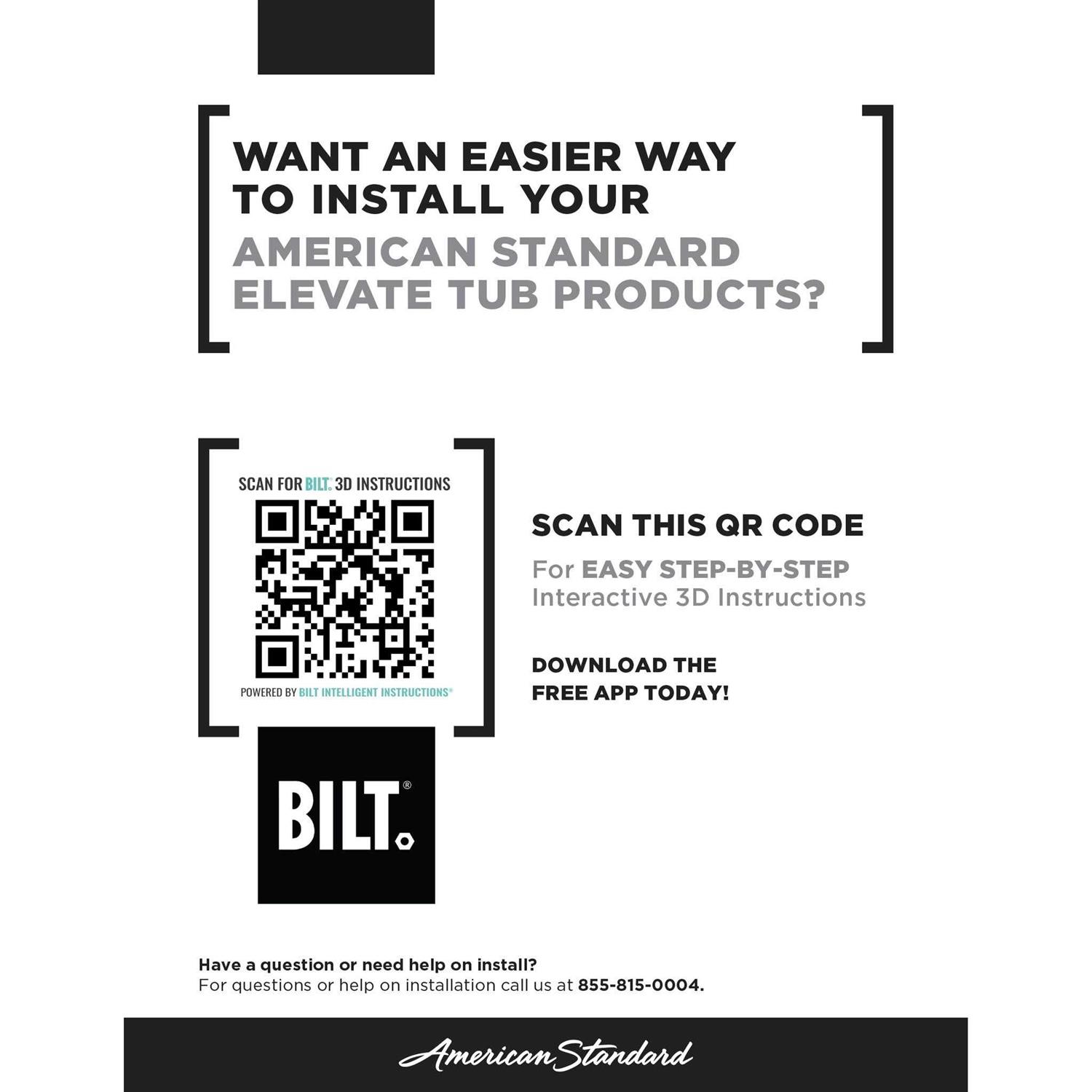 American Standard Elevate Brushed Nickel 58-in to 58-1/2-in x 59.96-in Framed Sliding Soft Close Bathtub Door AM00837400.295 - Image 3
