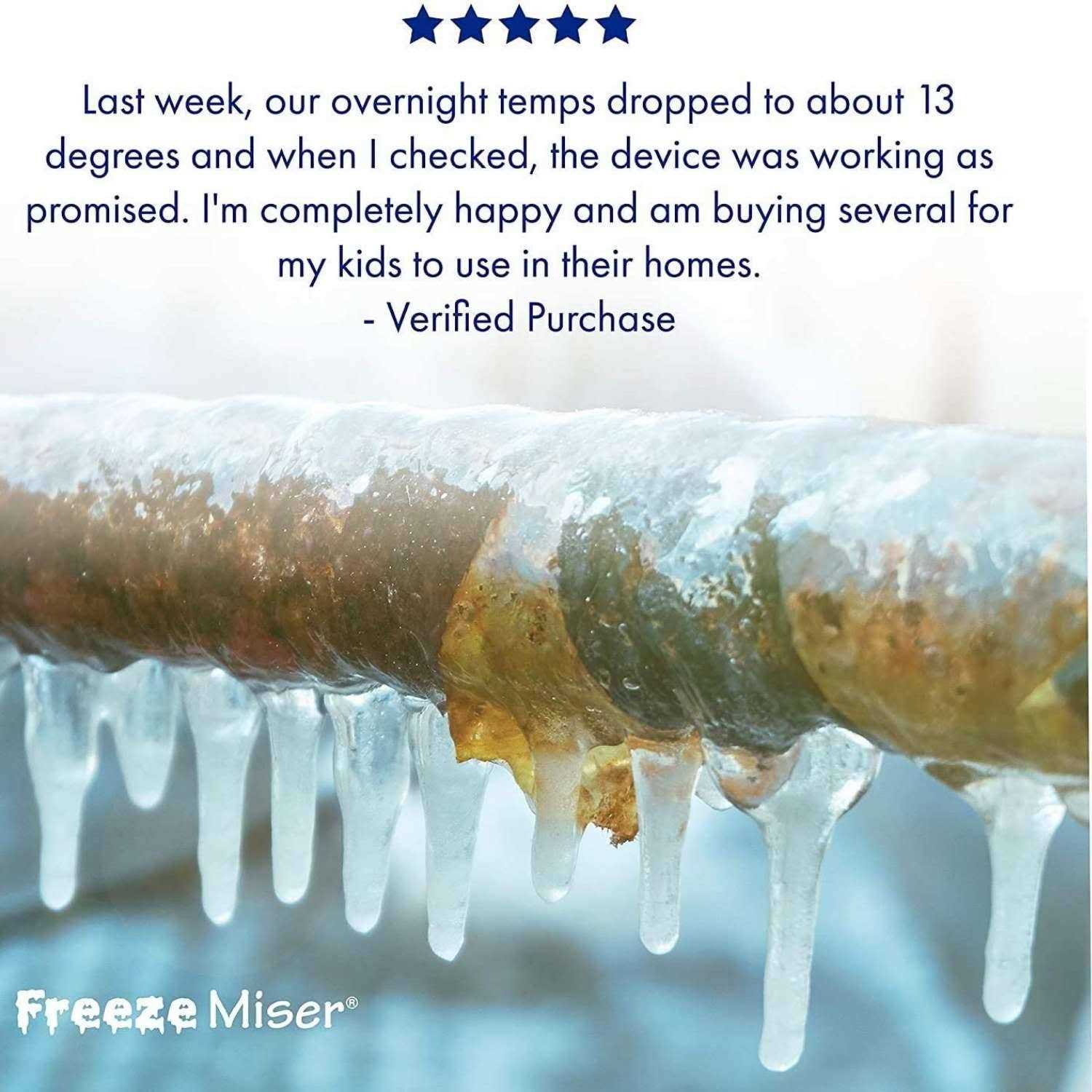 Freeze Miser Outdoor Faucet Freeze Protection - Image 5