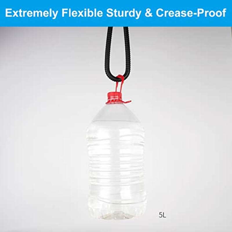 Shower Head, SR SUN RISE 6-Settings 5 High Pressure Handheld Shower Head Set with 2.45 Meter/96 Inch/ 8 FT Long Shower Hose and Shower Arm Mount - Image 5