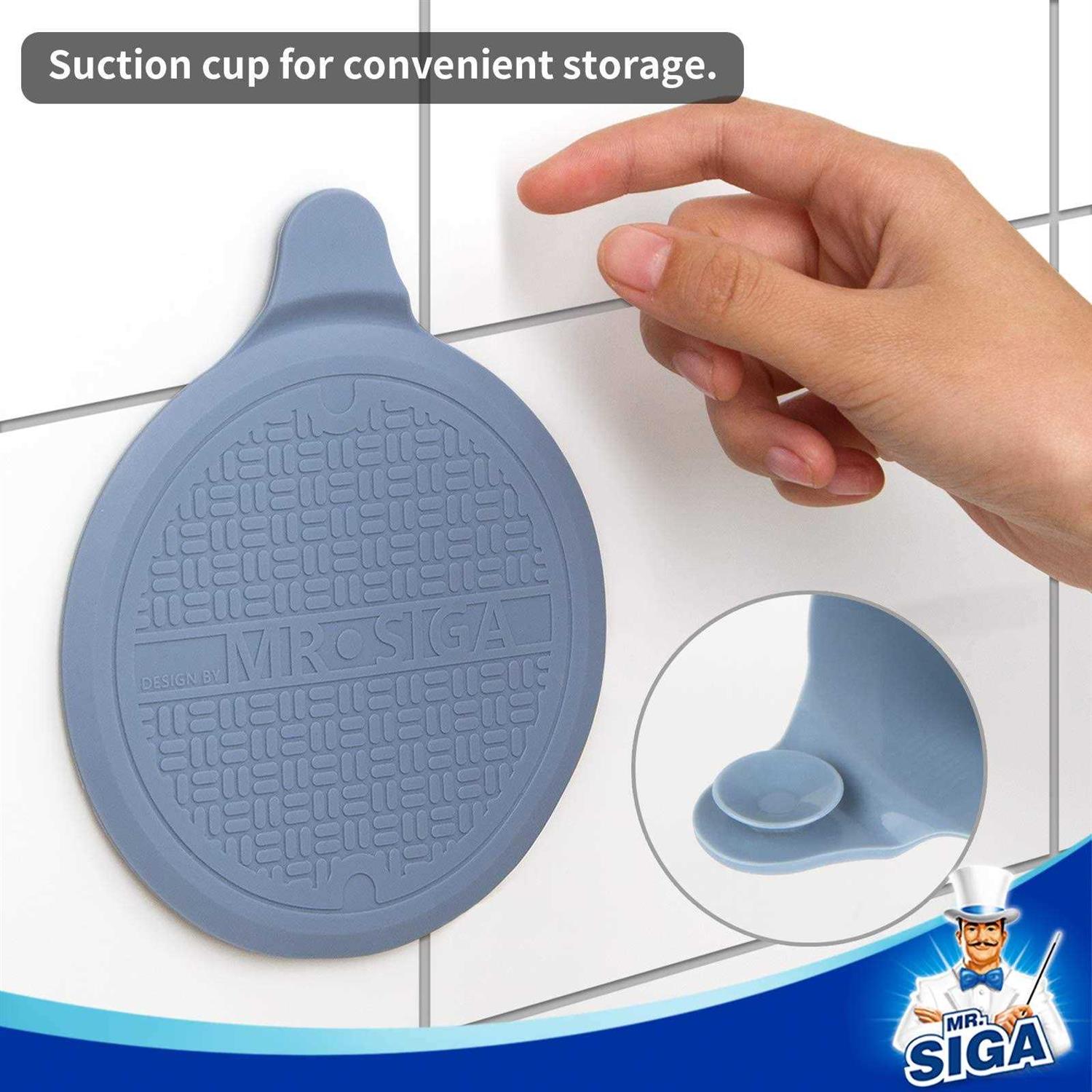 Mr.SIGA Silicone Bathtub Stopper Drain Stopper for Shower - Image 2