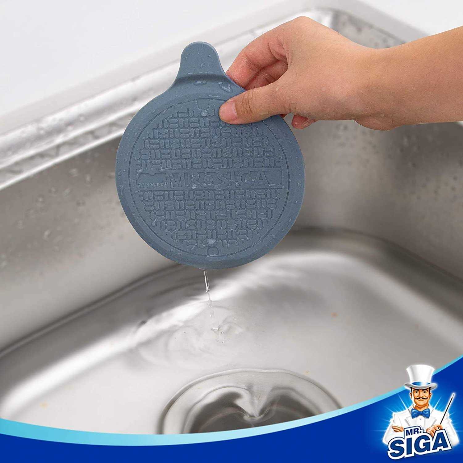 Mr.SIGA Silicone Bathtub Stopper Drain Stopper for Shower - Image 5