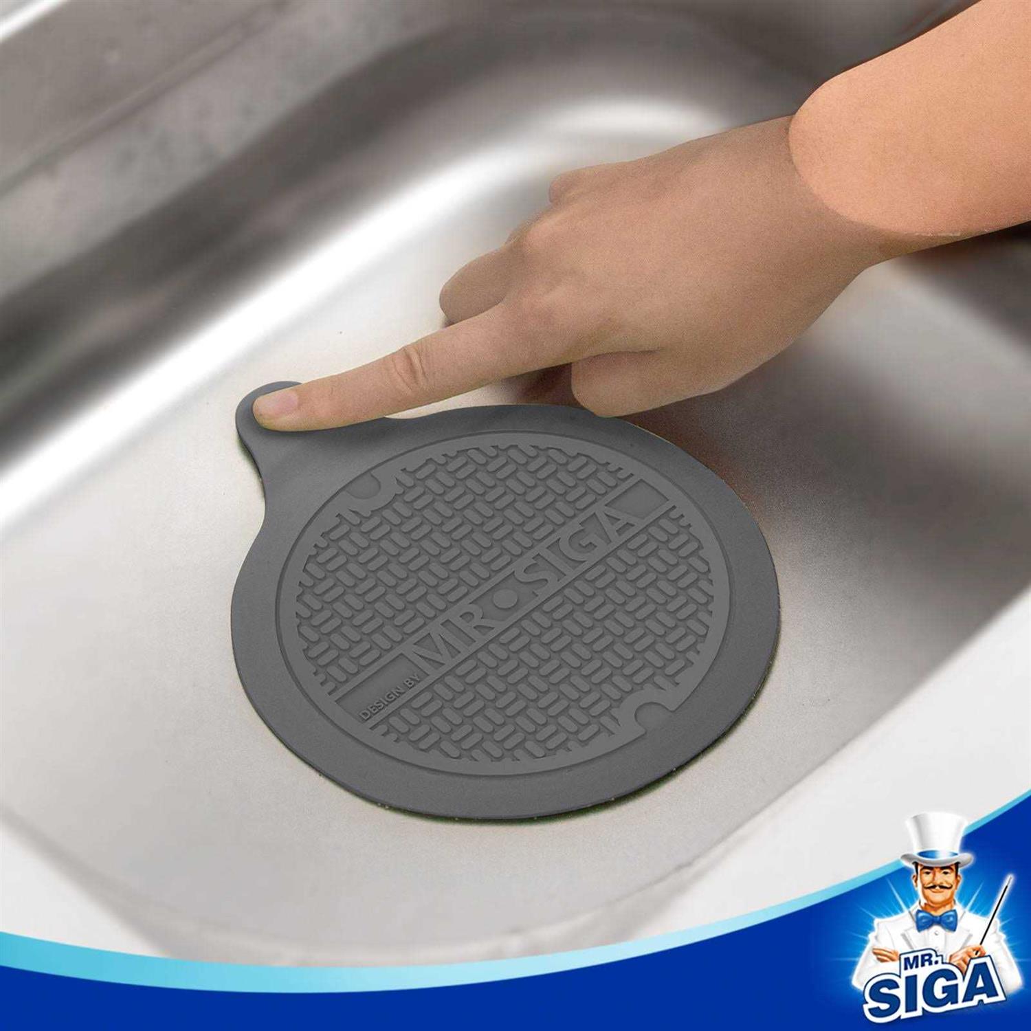 Mr.SIGA Silicone Bathtub Stopper Drain Stopper for Shower - Image 3