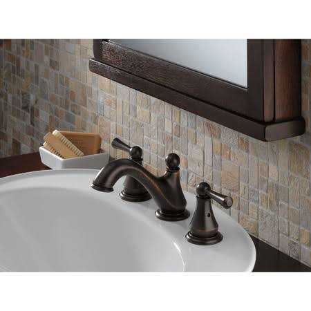 Delta Haywood Two Handle Widespread Bathroom Faucet 35999LF - Image 2