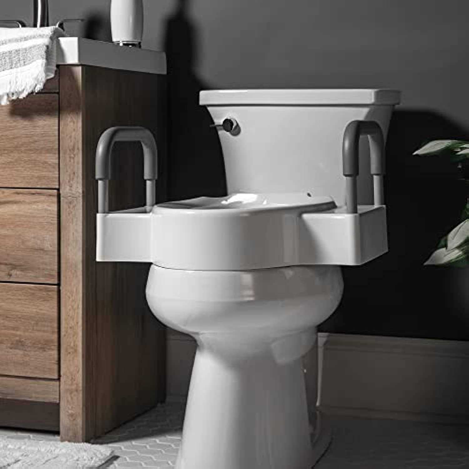 Bemis Independence 4.5 in. Raised Toilet Seat White - Image 3