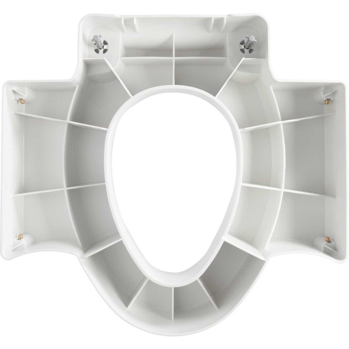 Bemis Independence 4.5 in. Raised Toilet Seat White - Image 4