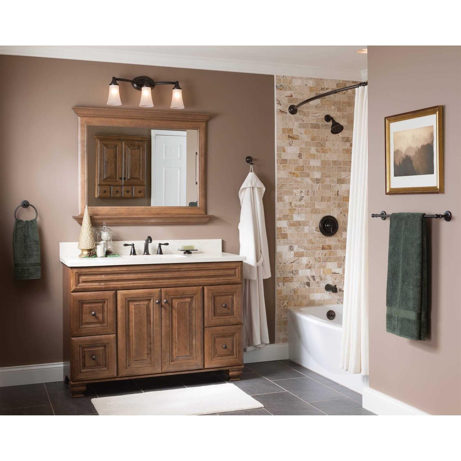 Moen WS84440 Caldwell Bathroom Faucet Chrome - Image 4