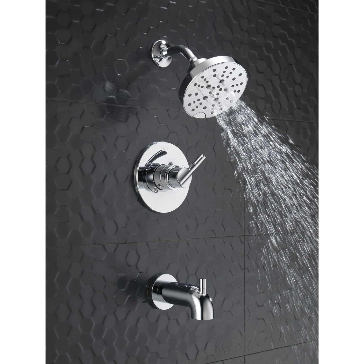 Delta Nicoli Monitor 14 Series H2Okinetic Tub and Shower - Image 4