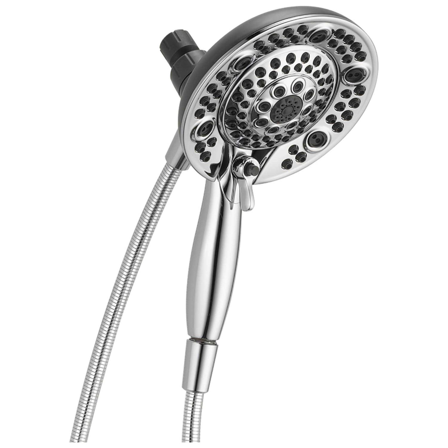 Delta In2ition Chrome Dual Shower Head 2-GPM Model 75595C