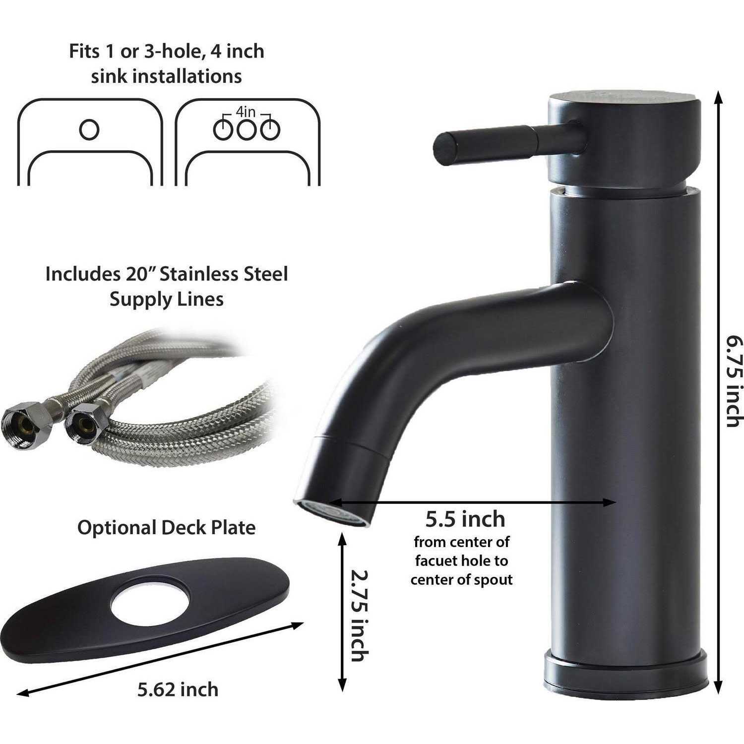 Better Homes & Gardens Elmont Single Handle Bathroom - Image 5