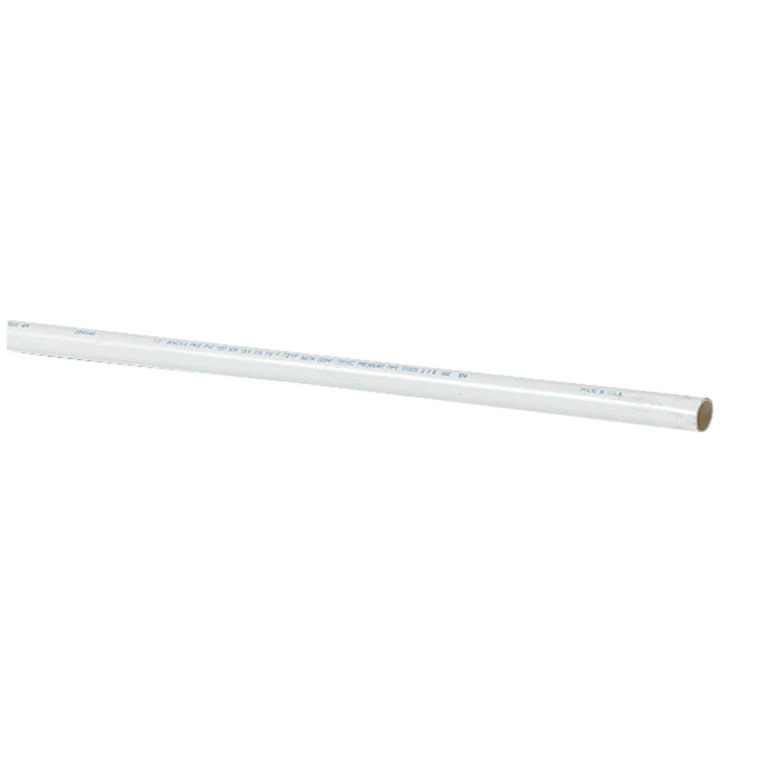 Charlotte Pipe 1/2 in. x 10 ft. Cold Water PVC Pressure Pipe - Image 5