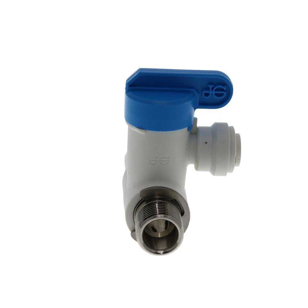 John Guest ASVPP1LF Angle Adapter Valve 3/8 x 1/4