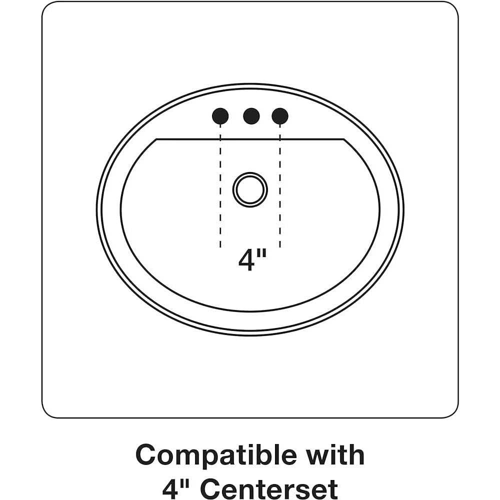 Kohler K-97094-4 Hint Centerset Bathroom sink Faucet - Image 4