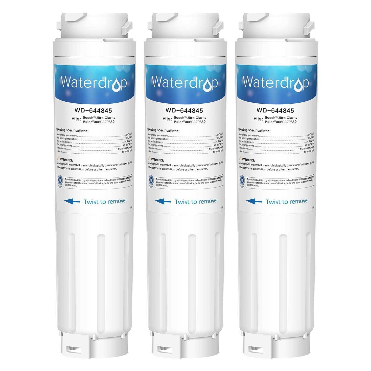 Bosch 9000 077104 UltraClarity REPLFLTR10 Refrigerator Water Filter - Image 5