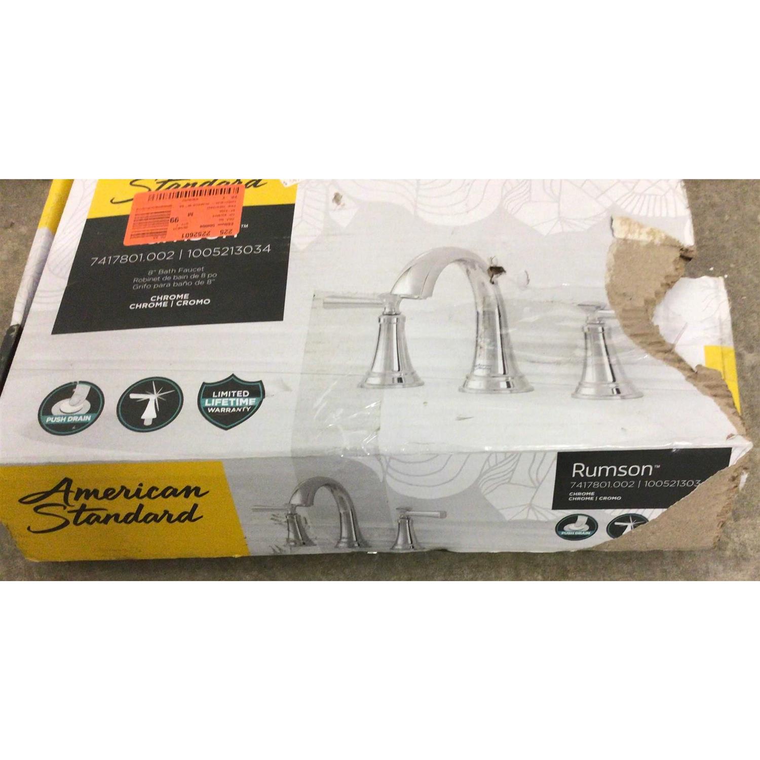 American Standard Rumson 8 in Widespread 2-Handle Bathroom Faucet - Image 4