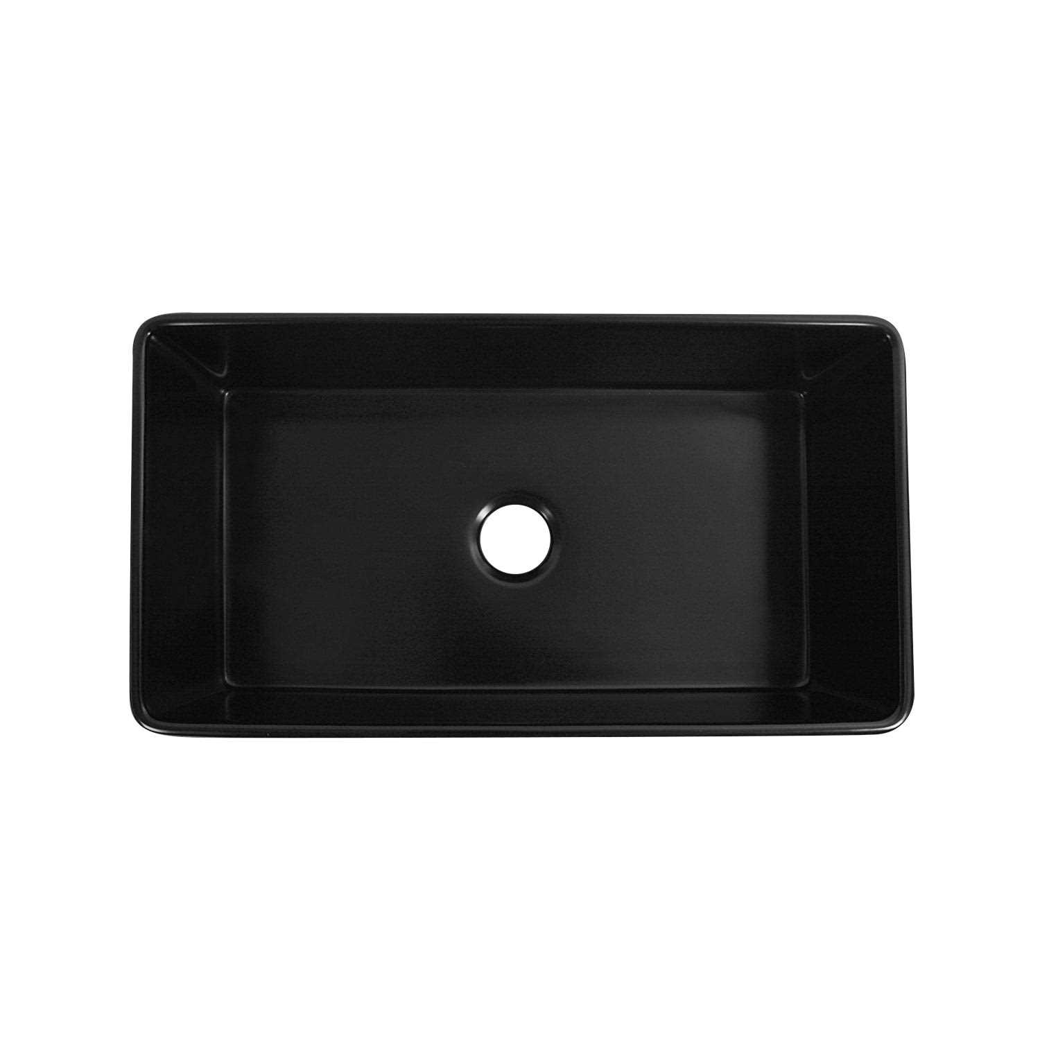 DeerValley DV-1K0017 Solstice Fireclay 33 L x 18 W Farmhouse Kitchen Sink