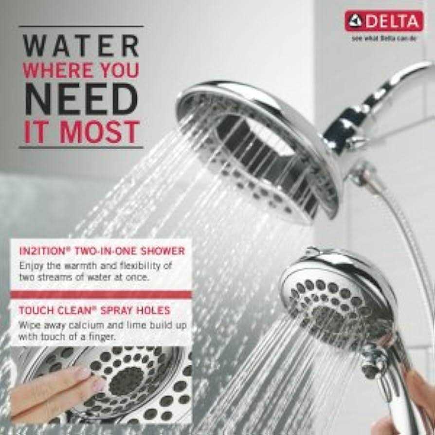 Delta In2ition 5-Setting Two-in-One Shower 58569 - Image 3