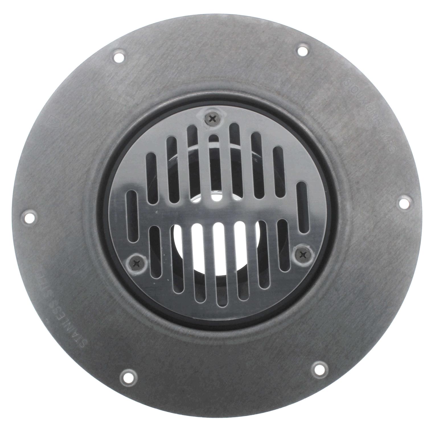 Sioux Chief 822-2PS 2 x 3 PVC Halo Adjustable Floor Drain w/ Deck Flange - Image 3