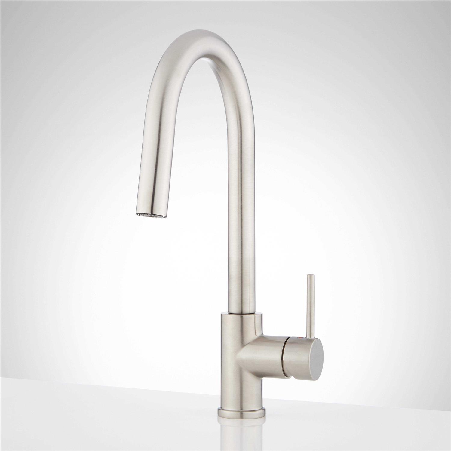 Signature Hardware Ravenel Single Handle Pull Down Sprayer Kitchen Faucet