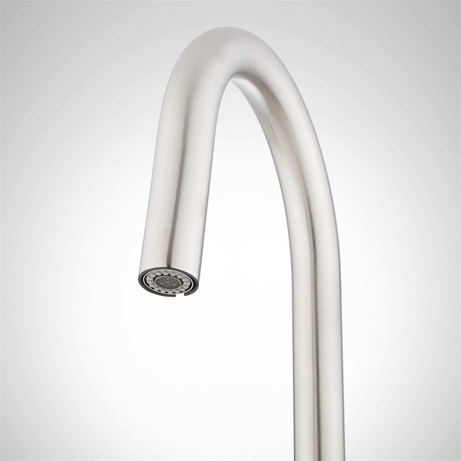 Signature Hardware Ravenel Single Handle Pull Down Sprayer Kitchen Faucet - Image 3